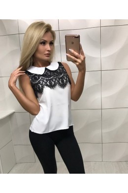 Блузка без рукавов